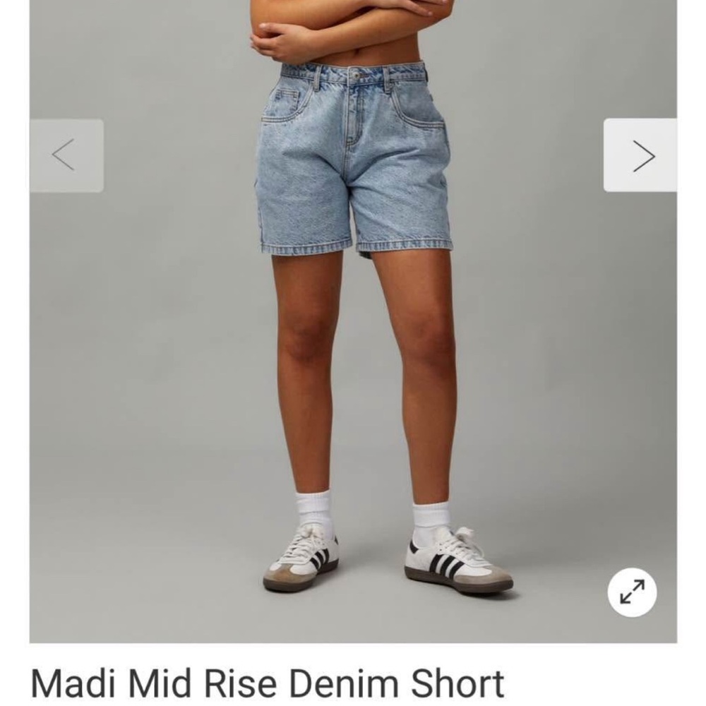 Women's Blue Denim Shorts